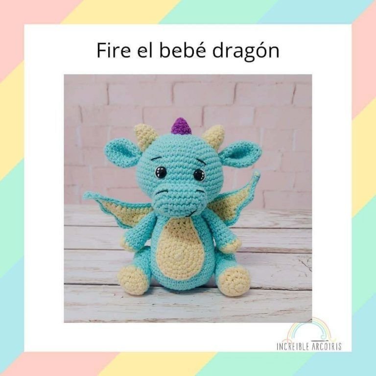 Dragon Bebé amigurumi patrón gratis