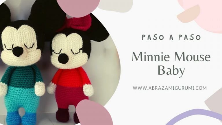 Minnie Mousse Baby amigurumi